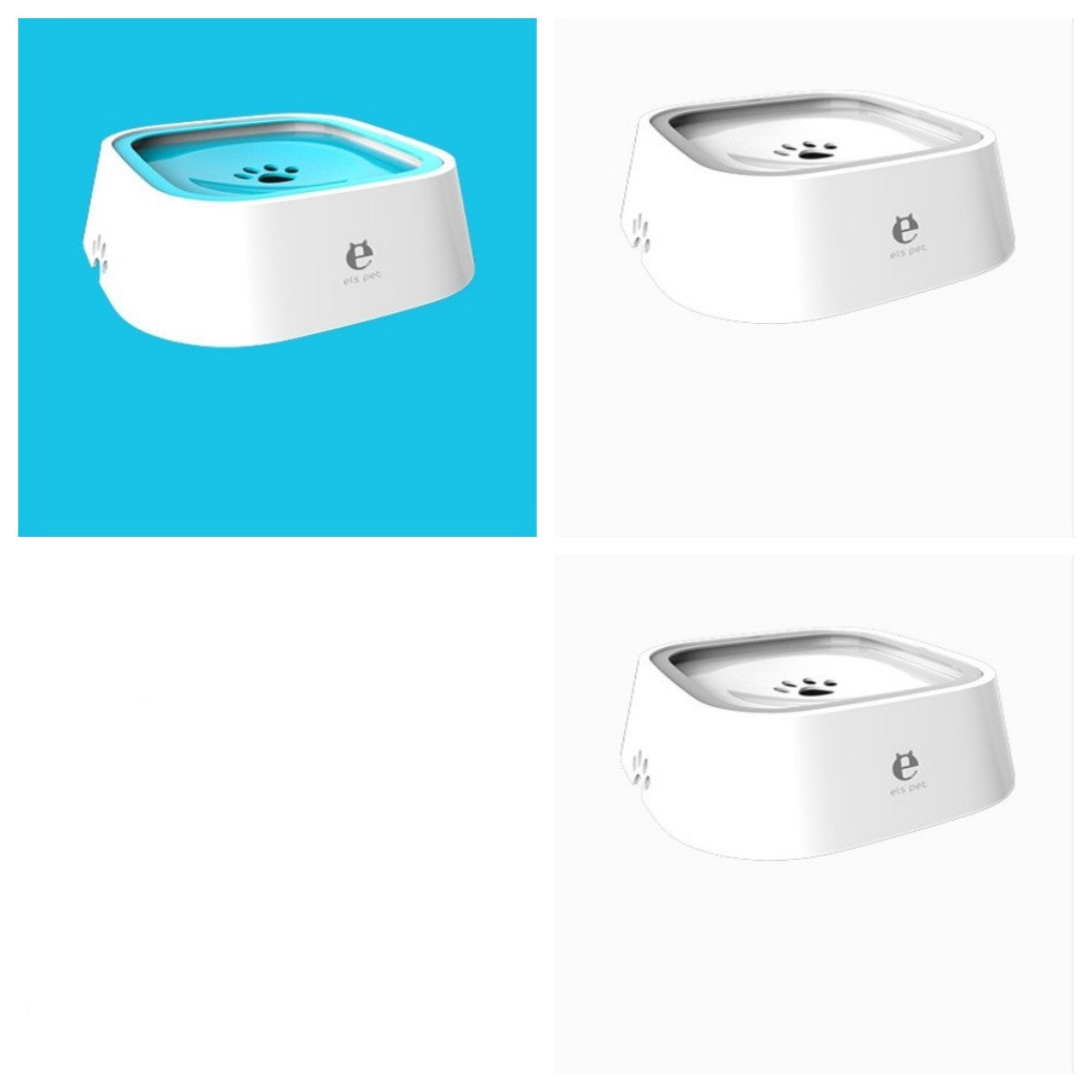 Anti-Overflow Pet Water Bowl – 1.5L Floating Slow Feeder for Dogs & Cats