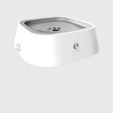 Anti-Overflow Pet Water Bowl – 1.5L Floating Slow Feeder for Dogs & Cats