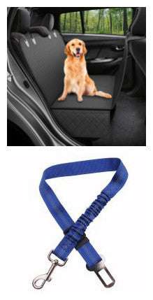 Waterproof Dog Car Seat Cover with Mesh View Window