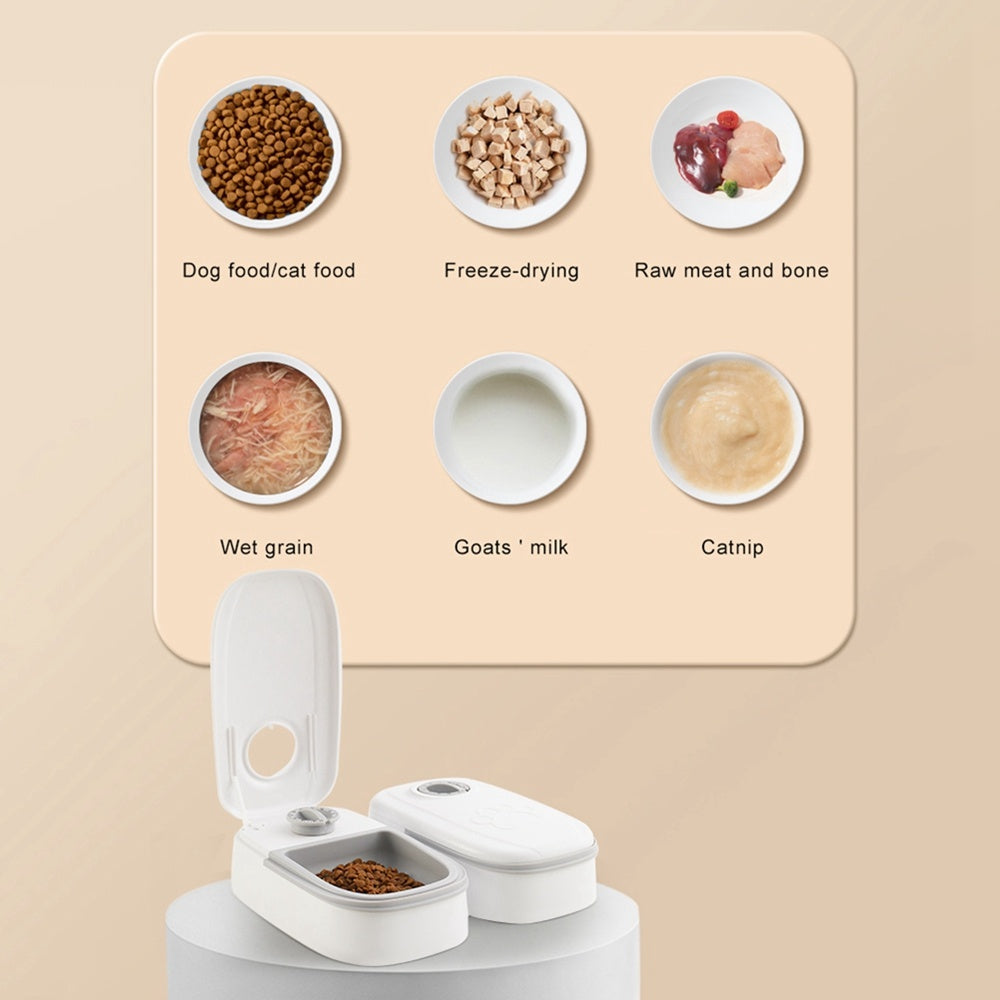 Automatic Pet Feeder – Smart Food Dispenser for Dogs & Cats