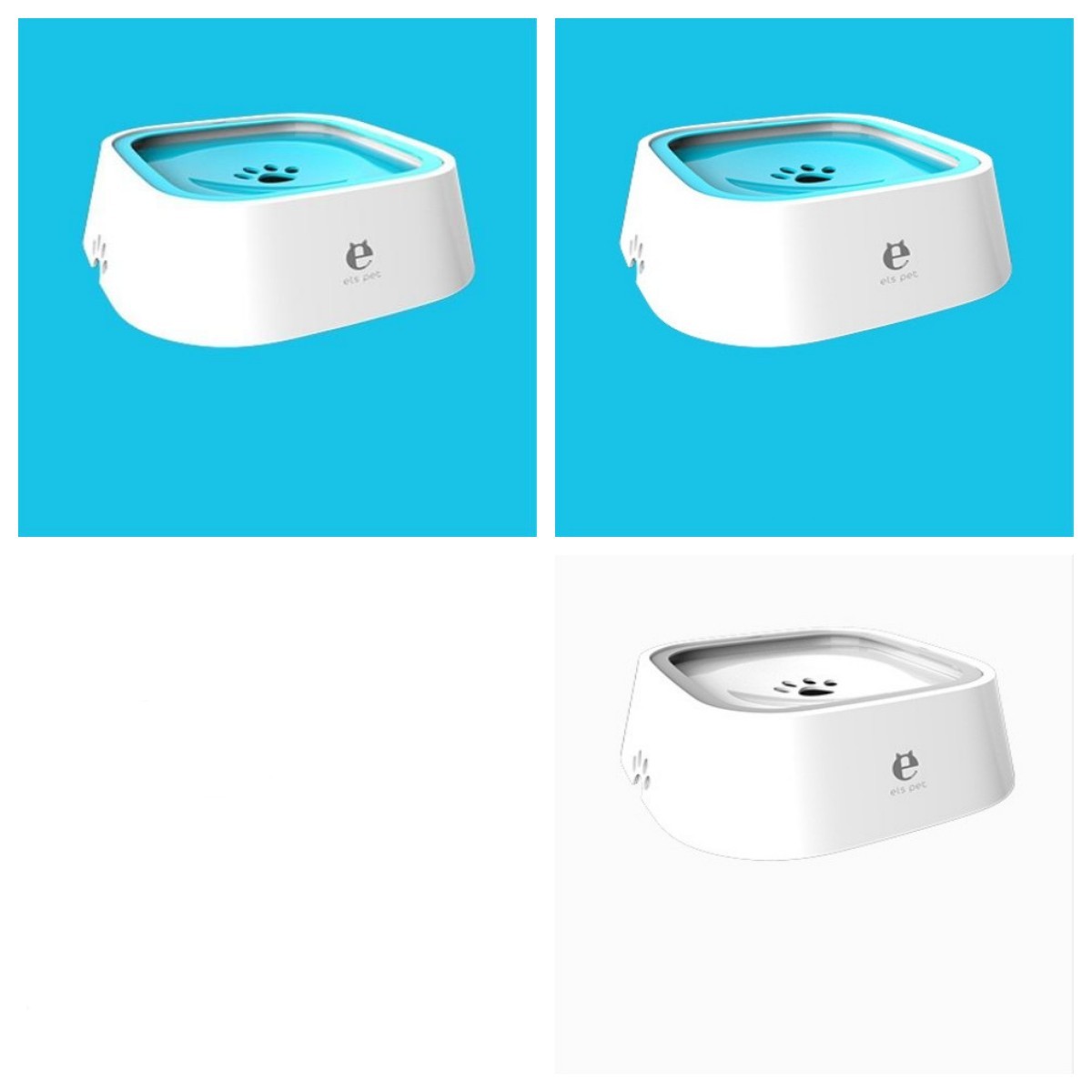 Anti-Overflow Pet Water Bowl – 1.5L Floating Slow Feeder for Dogs & Cats