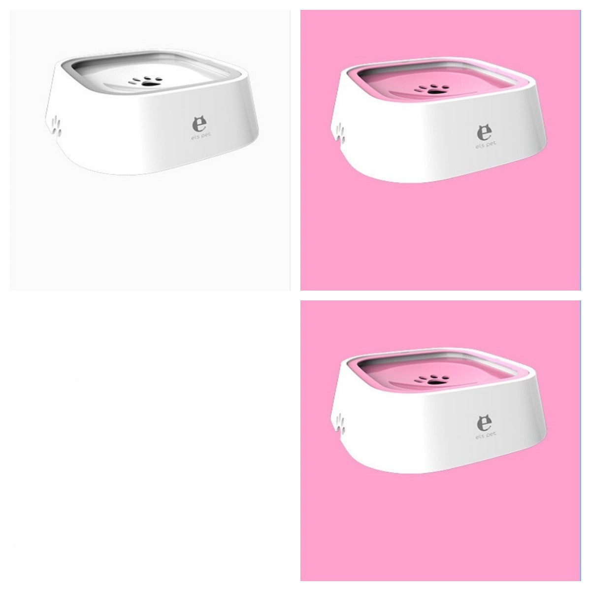 Anti-Overflow Pet Water Bowl – 1.5L Floating Slow Feeder for Dogs & Cats