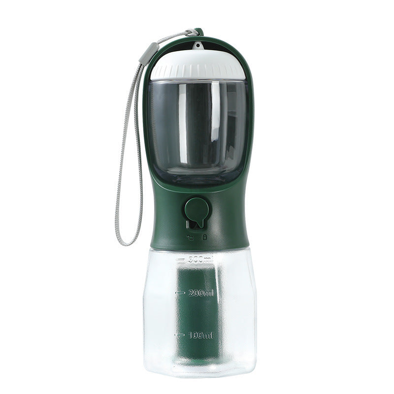 ortable 3-in-1 Dog Water Bottle & Food Container