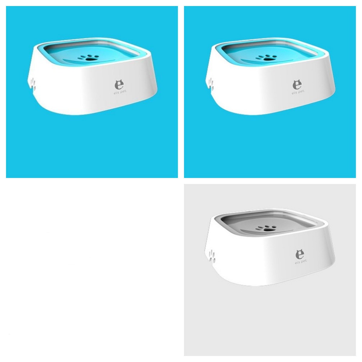 Anti-Overflow Pet Water Bowl – 1.5L Floating Slow Feeder for Dogs & Cats