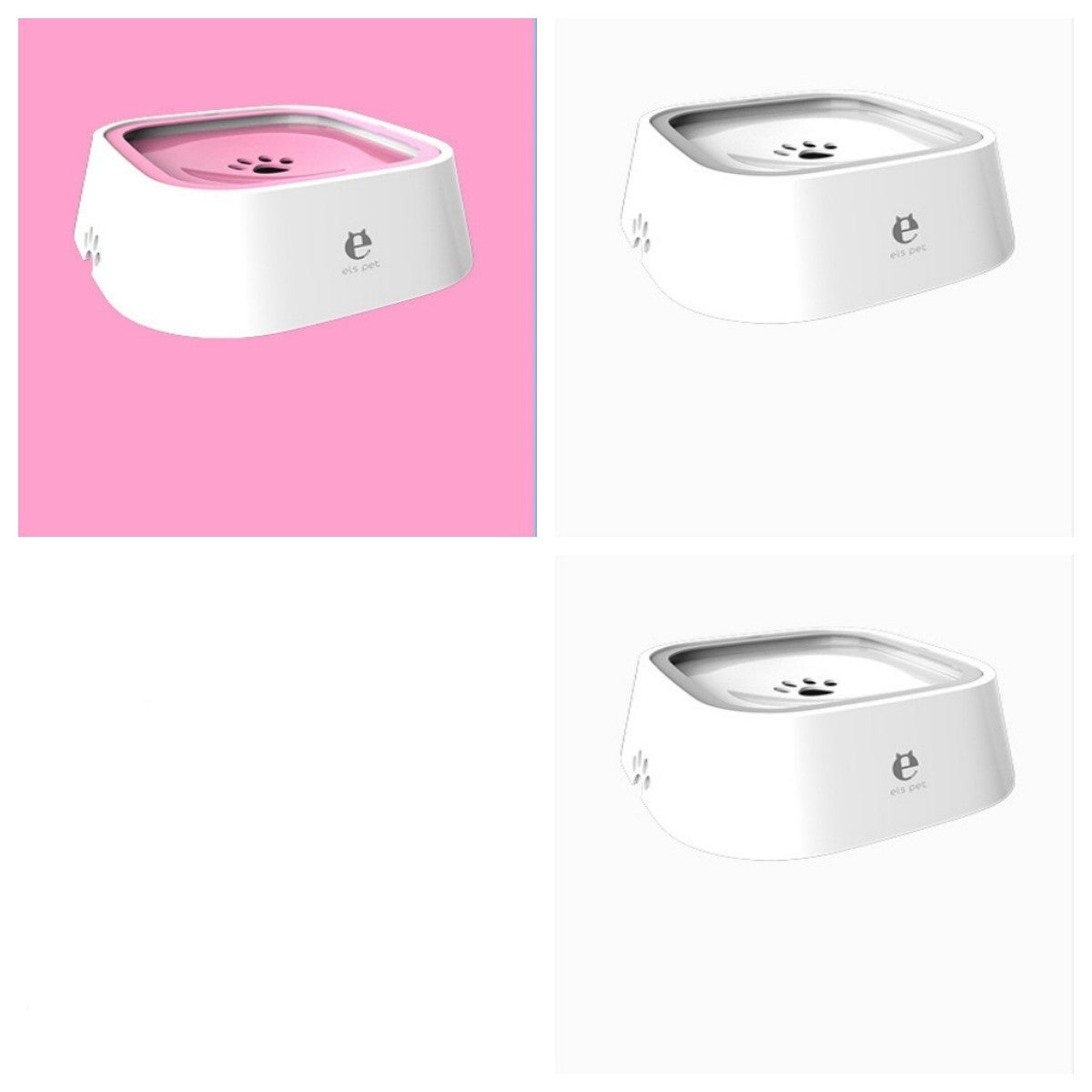 Anti-Overflow Pet Water Bowl – 1.5L Floating Slow Feeder for Dogs & Cats