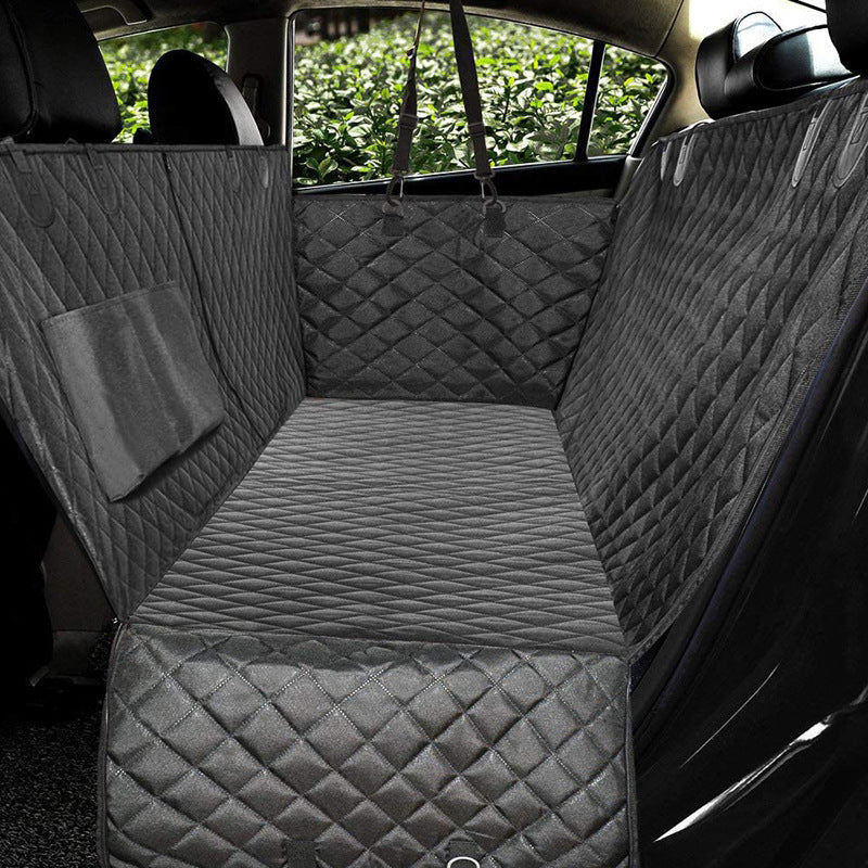 Waterproof Dog Car Seat Cover with Mesh View Window