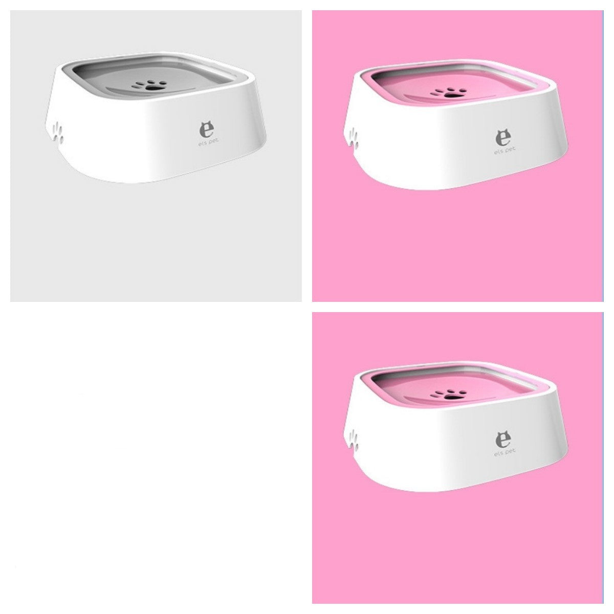 Anti-Overflow Pet Water Bowl – 1.5L Floating Slow Feeder for Dogs & Cats