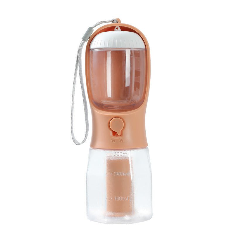 ortable 3-in-1 Dog Water Bottle & Food Container