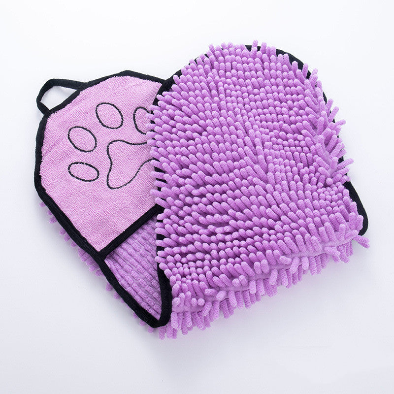 Super-Absorbent Microfiber Pet Bath Towel – Dog & Cat