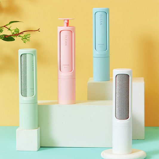 Reusable Pet Hair Remover Brush – Self-Cleaning Lint Roller for Cats & Dogs