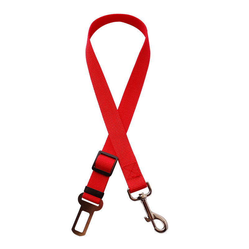 Dog Car Seat Belt – Adjustable Safety Harness for Pets