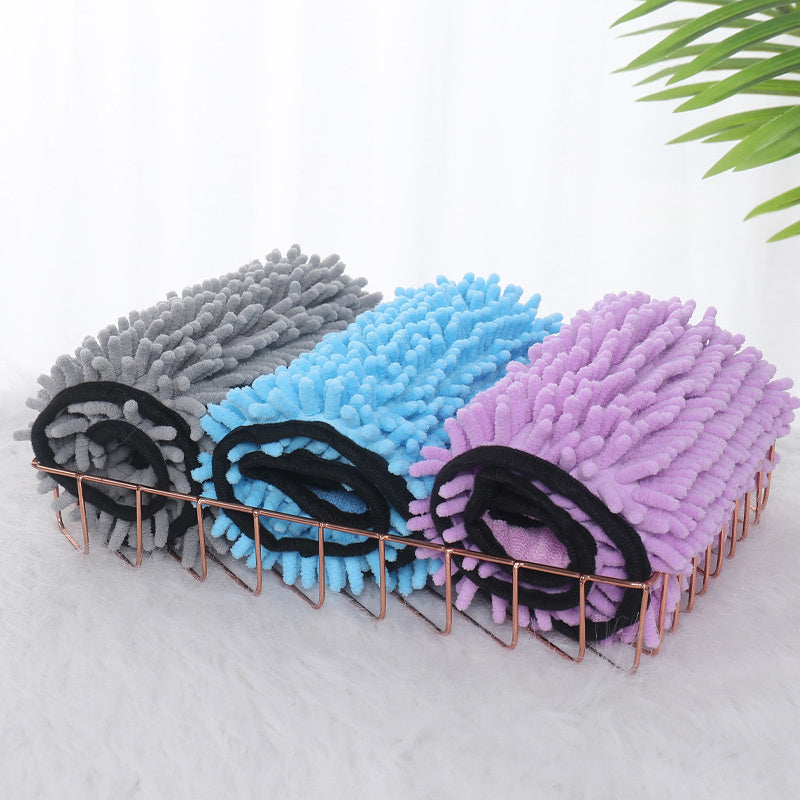 Super-Absorbent Microfiber Pet Bath Towel – Dog & Cat