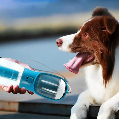 ortable 3-in-1 Dog Water Bottle & Food Container