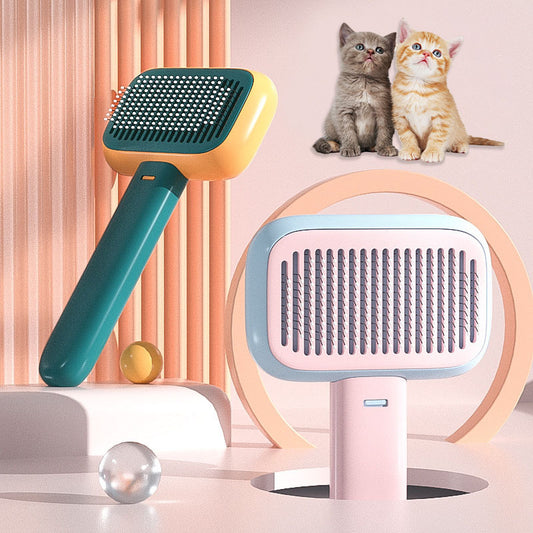 Stainless Steel Pet Grooming Comb – Dog & Cat