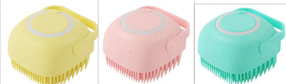 Hot Silicone Dog Bath Brush