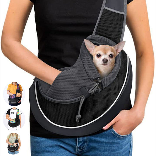 Pet Carrier Crossbody Bag – Portable Travel Bag for Dogs & Cats