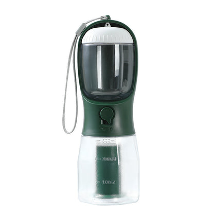 ortable 3-in-1 Dog Water Bottle & Food Container