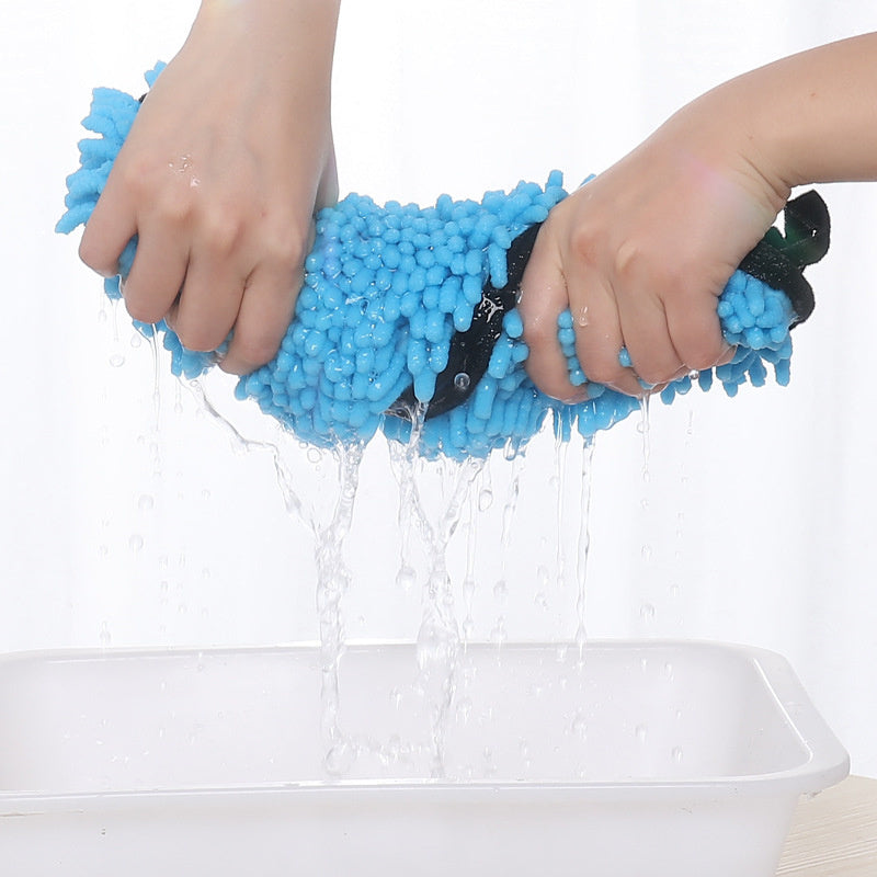 Super-Absorbent Microfiber Pet Bath Towel – Dog & Cat