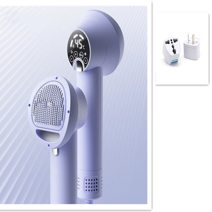 2-in-1 Pet Hair Dryer & Brush – Silent Grooming Tool for Dogs & Cats