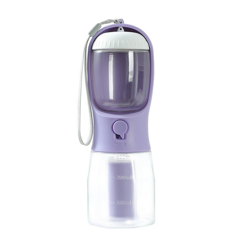 ortable 3-in-1 Dog Water Bottle & Food Container