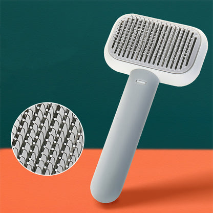 Stainless Steel Pet Grooming Comb – Dog & Cat