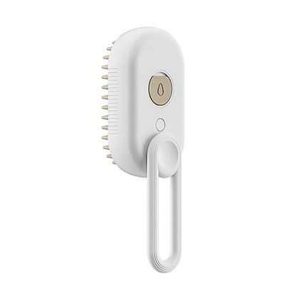 Electric Pet Steam Brush – 3-in-1 Grooming & Hair Remover