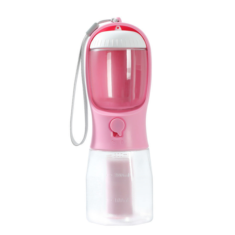 ortable 3-in-1 Dog Water Bottle & Food Container