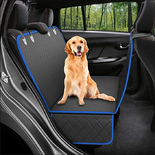 Waterproof Dog Car Seat Cover with Mesh View Window